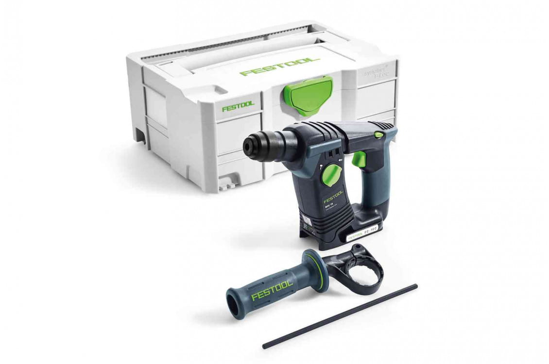Перфоратор аккумуляторный FESTOOL BHC 18 Li-Basic 574723 - Аккумуляторные перфораторы в фирменном магазине FESTOOL
