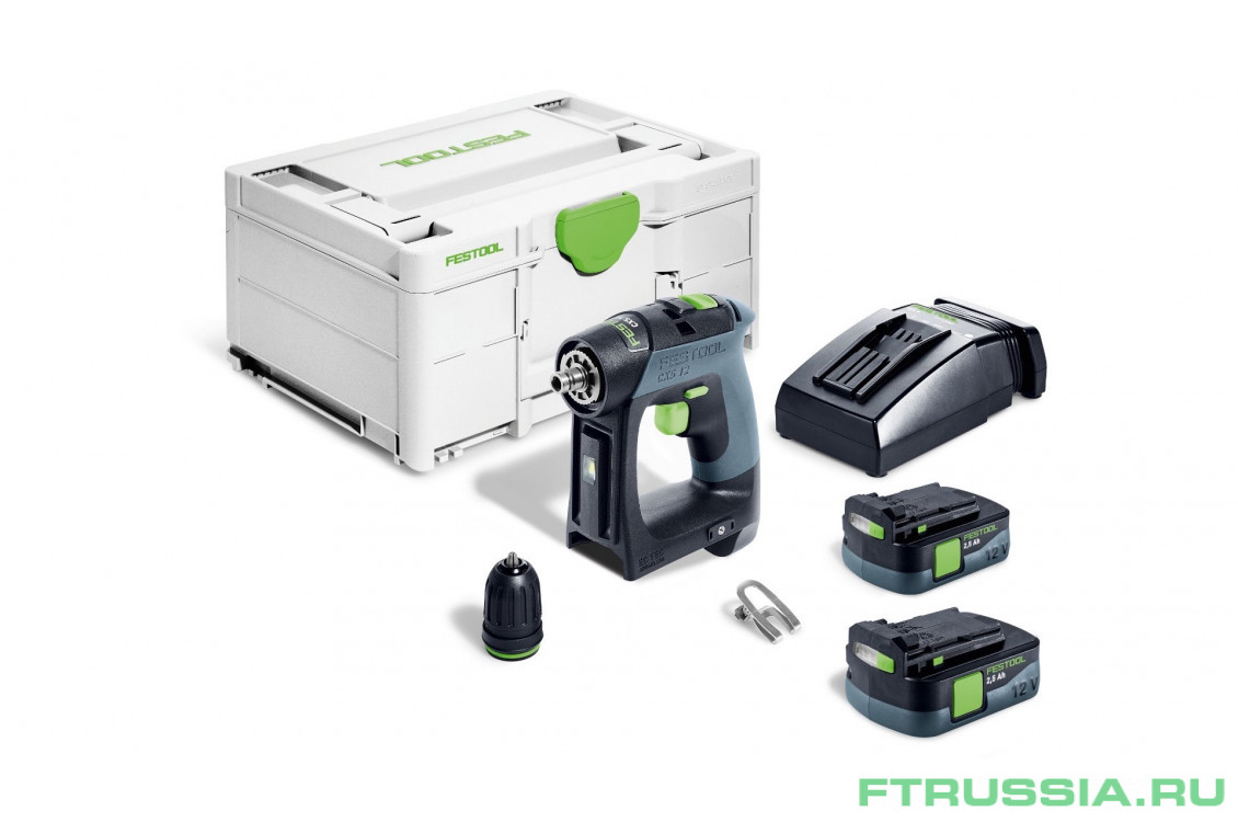CXS 12 2,5-Plus 576864 в фирменном магазине FESTOOL
