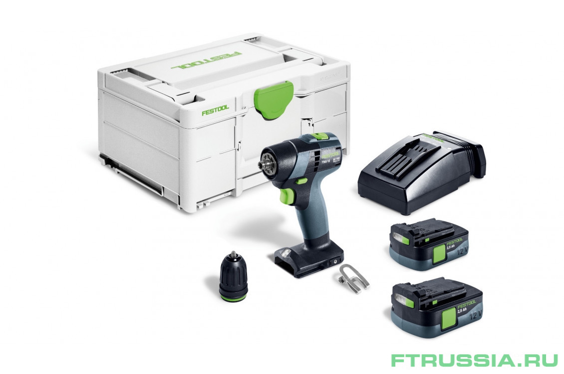 TXS 12 2,5-Plus 576873 в фирменном магазине FESTOOL