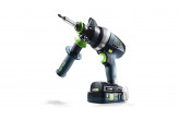 Аккумуляторная ударная дрель-шуруповёрт Festool QUADRIVE TPC 18/4 5,2/4,0 I-Plus QUADRIVE