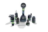 Комплект из импульсной и ударной дрели-шуруповёрта аккумуляторных FESTOOL TID 18 5,0/4,0-Set + TPC 18/4