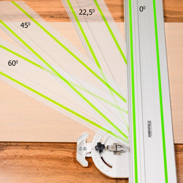 Упор-транспортир AMS FS для направляющих шин