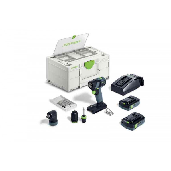 Аккумуляторная дрель-шуруповёрт FESTOOL TXS 18 C 3,0-Set