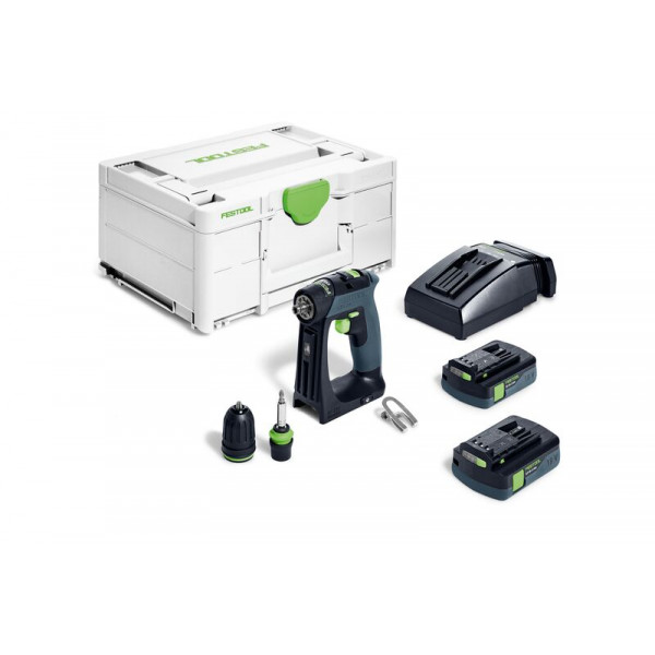 Аккумуляторная дрель-шуруповёрт FESTOOL CXS 18 C 3.0-Plus