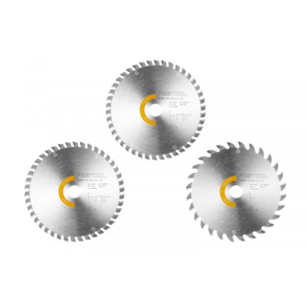 Диски FESTOOL пильные, компл из 3 шт. KSB-SORT/3 W 160x1,8