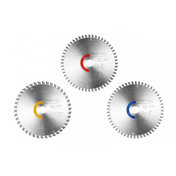 Диски FESTOOL пильные, компл из 3 шт. KSB-SORT/3 W/L/A 160x1,8