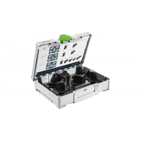 Контейнер для хран. шлиф. мат. Festool Systainer³ SYS-STF-80x133/D125/Delta