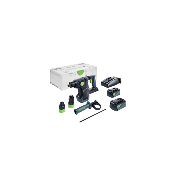 Аккумуляторный комбинированный молоток FESTOOL KHC 18 5.0 EB-Plus