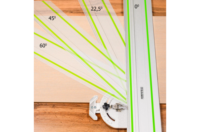 Упор-транспортир AMS FS для направляющих шин