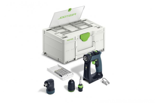 Аккумуляторная дрель-шуруповёрт FESTOOL CXS 18 базовый набор