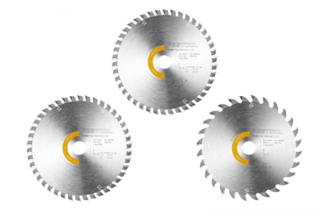 Диски FESTOOL пильные, компл из 3 шт. KSB-SORT/3 W 160x1,8