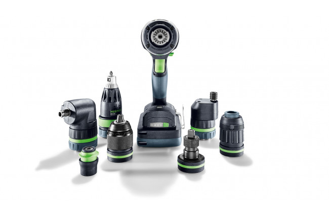 Аккумуляторная ударная дрель-шуруповёрт Festool QUADRIVE TPC 18/4 5,2/4,0 I-Plus QUADRIVE